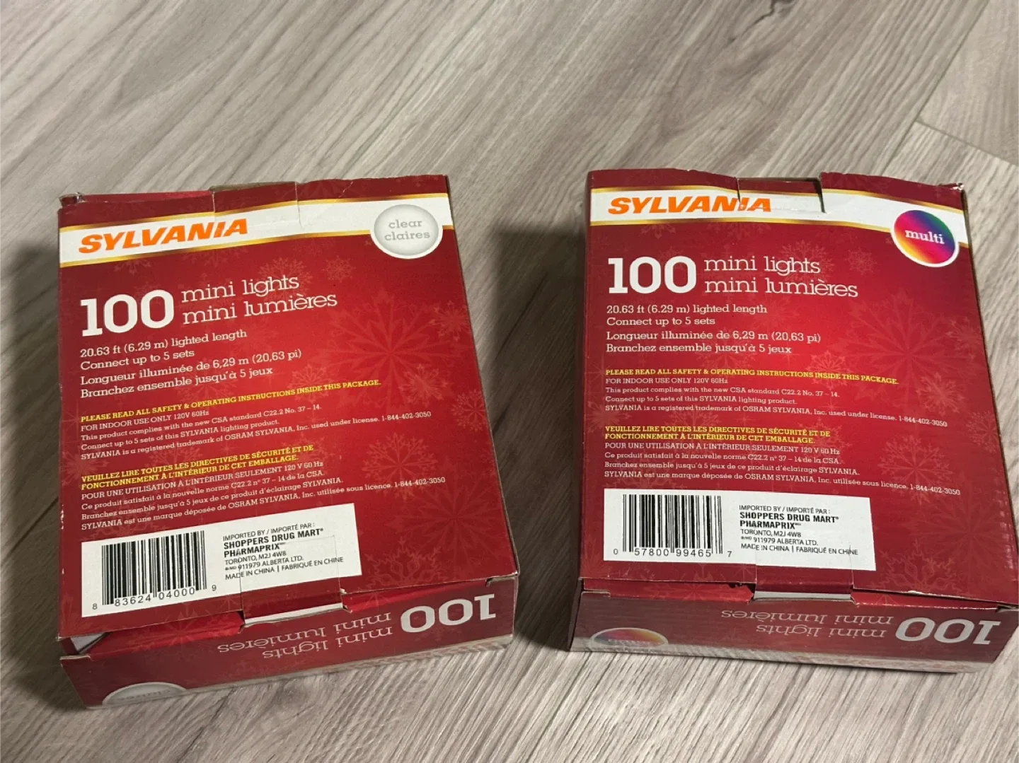 Sylvania 100 Mini Lights - Clear & Multi image indicator(2)