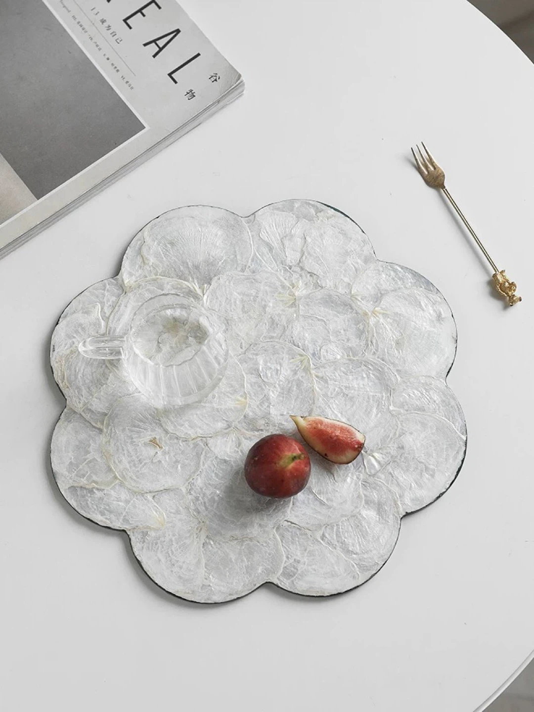 Mother of Pearl Table Trivet - photo 3