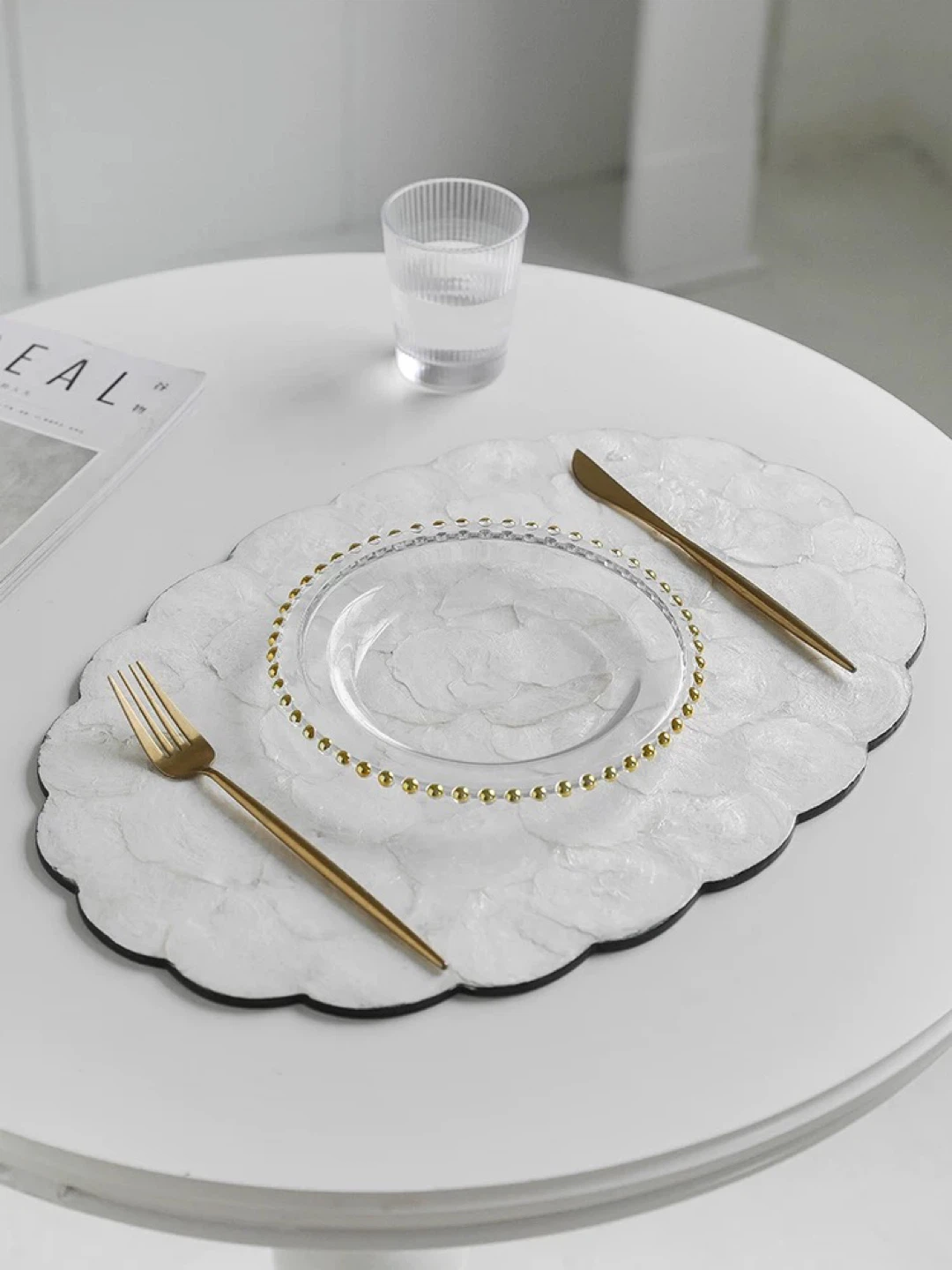 Mother of Pearl Table Trivet - photo 4