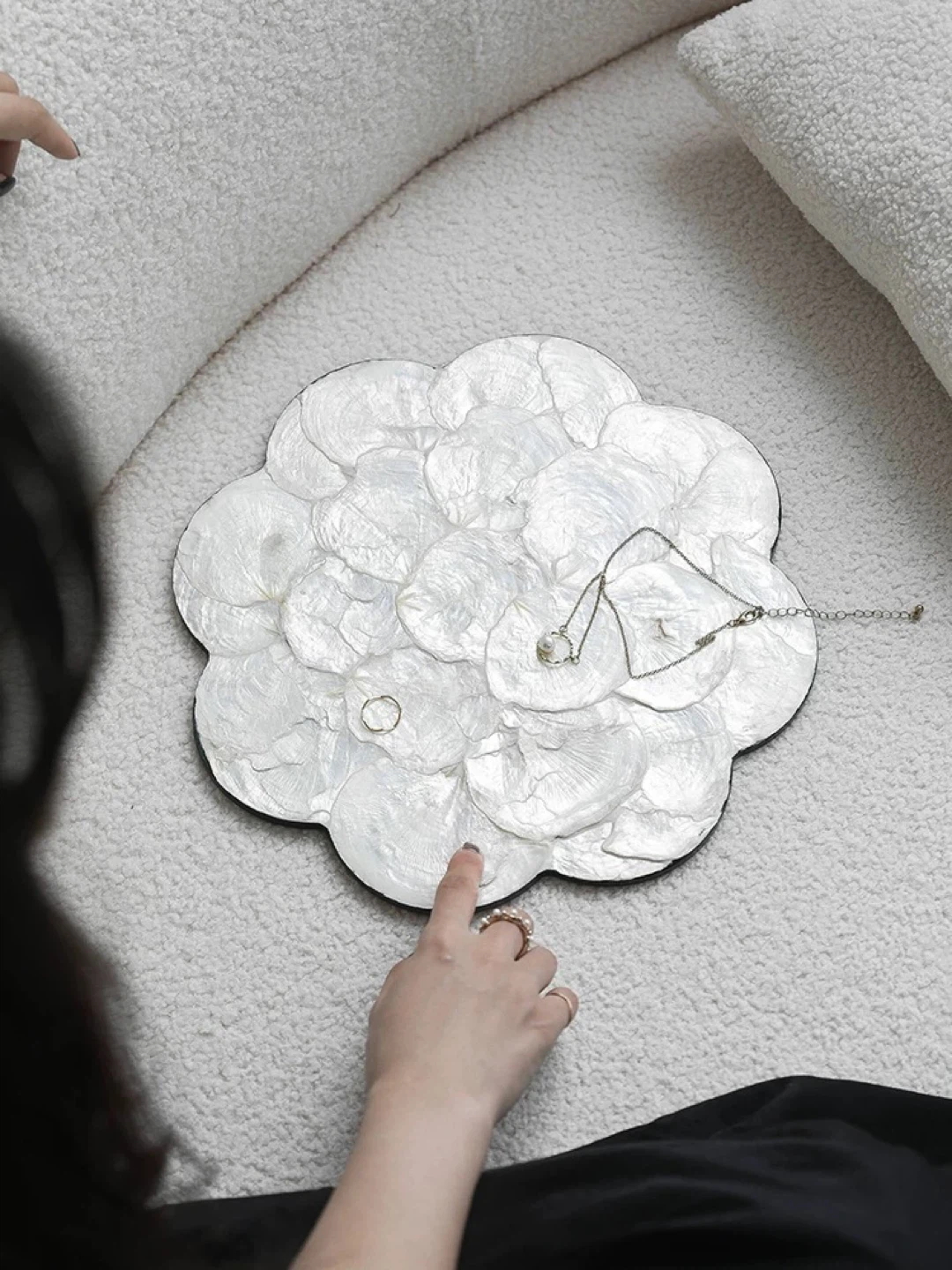 Mother of Pearl Table Trivet - photo 2