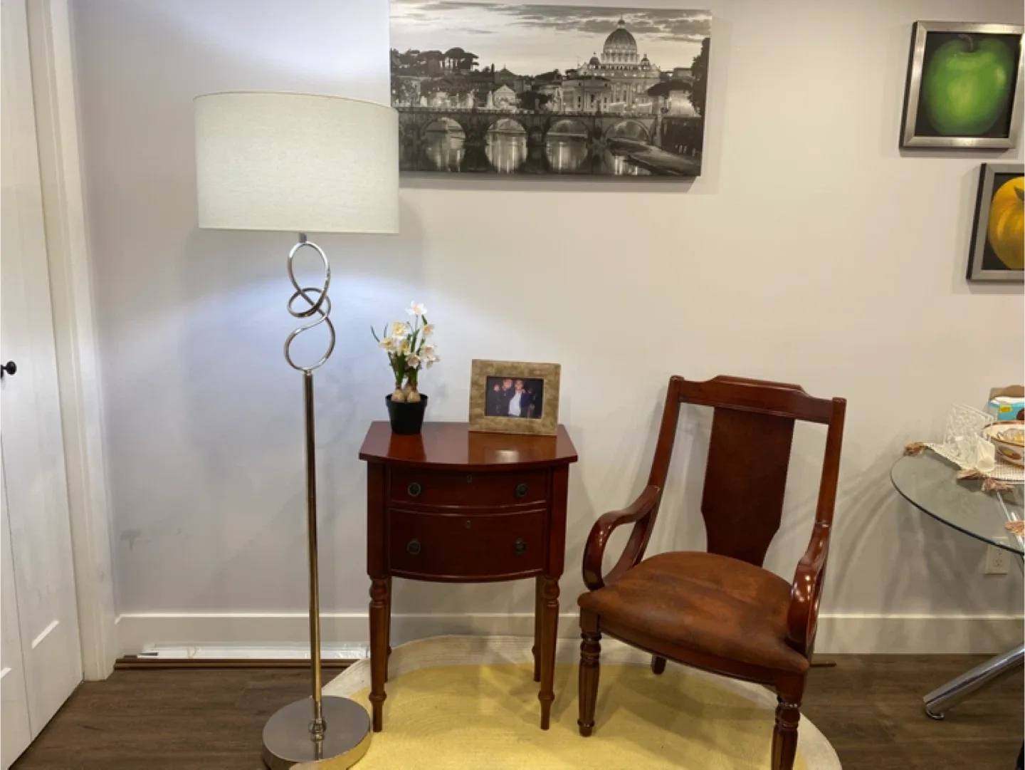 Wooden Armchair - Brown image indicator(8)