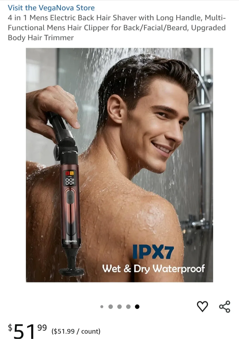 VegaNova 4-in-1 Electric Hair Shaver image indicator(2)