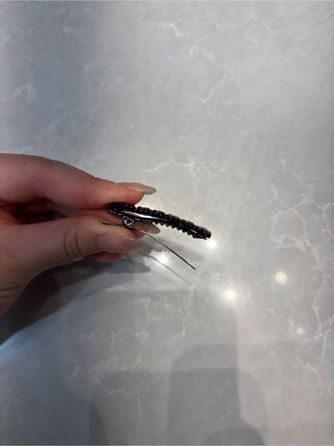 Pink Ombre Flower Hair Clip image indicator(2)