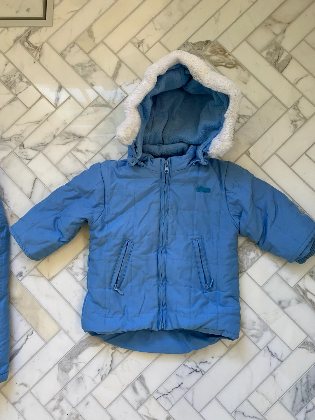 Blue Kids' Snowsuit Set Size 3T - photo 2