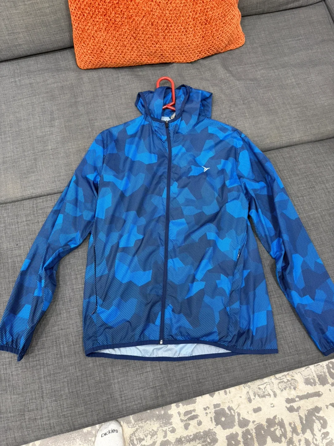 Old Navy Active Blue Camo Jacket - Size M