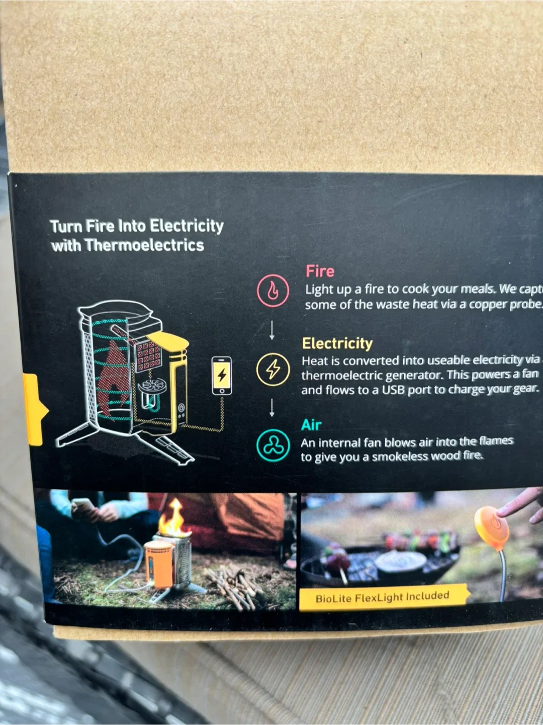 BioLite CampStove 2+ Portable Wood Burning Stove image indicator(3)