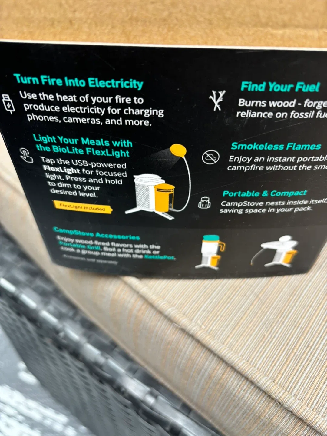 BioLite CampStove 2+ Portable Wood Burning Stove image indicator(5)