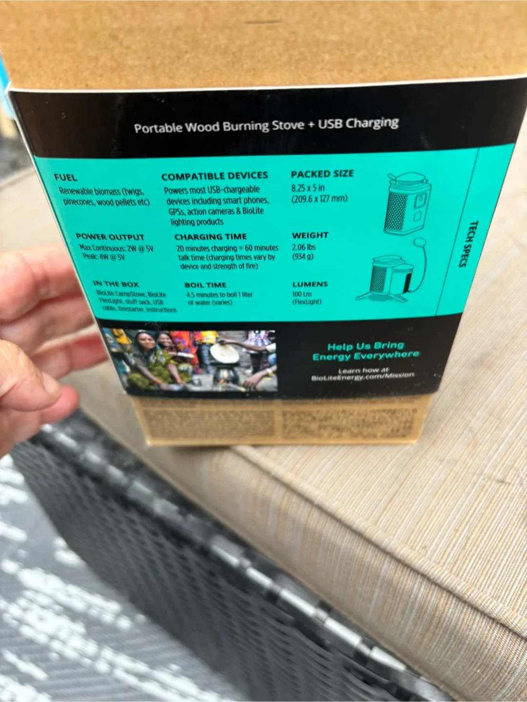 BioLite CampStove 2+ Portable Wood Burning Stove image indicator(4)