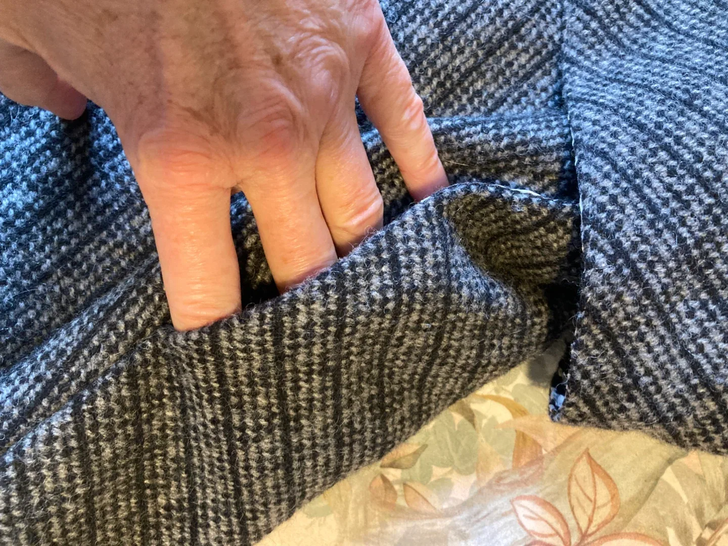 Antonia Wool Herringbone Jumper image indicator(4)