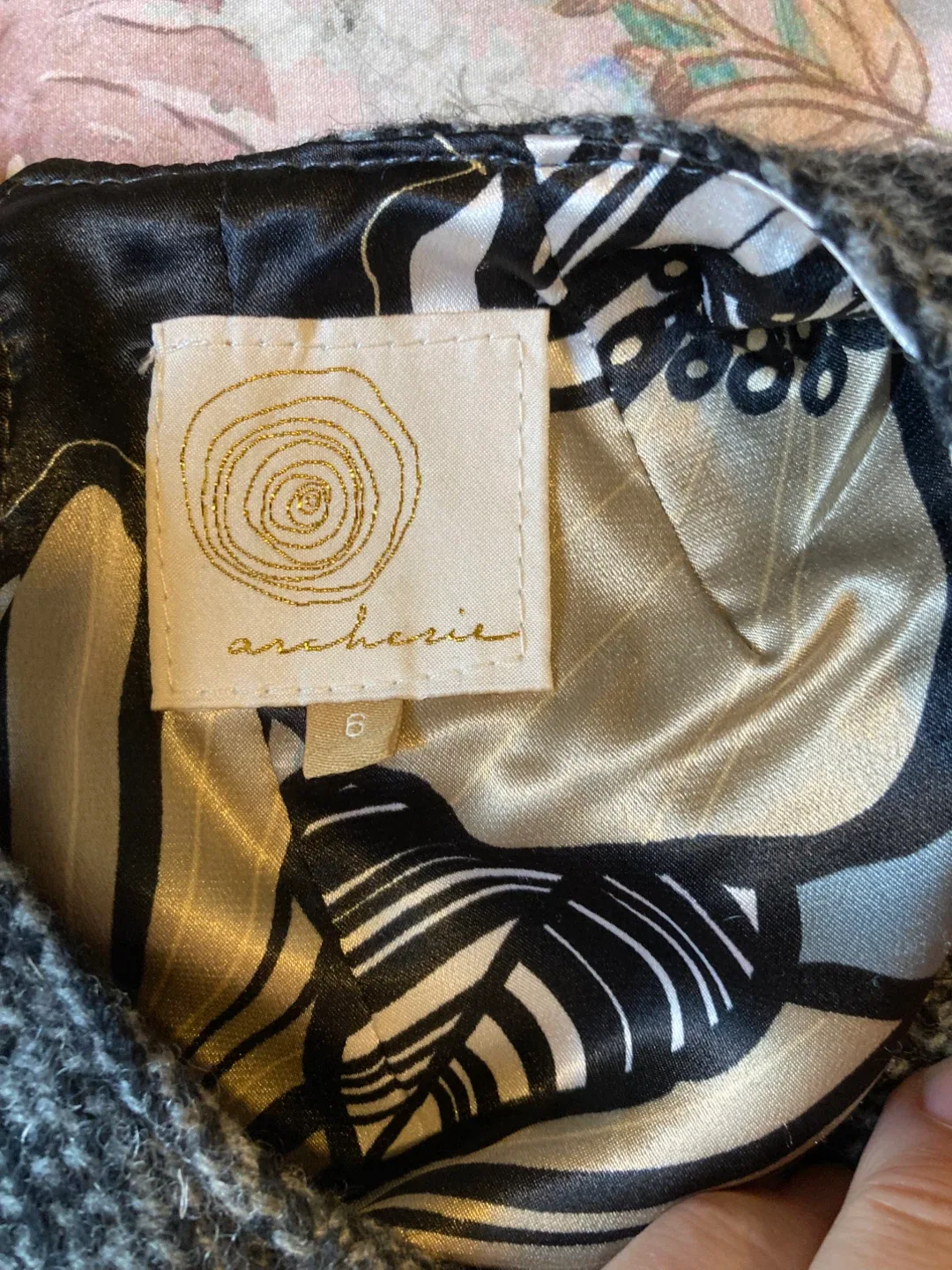 Antonia Wool Herringbone Jumper image indicator(8)