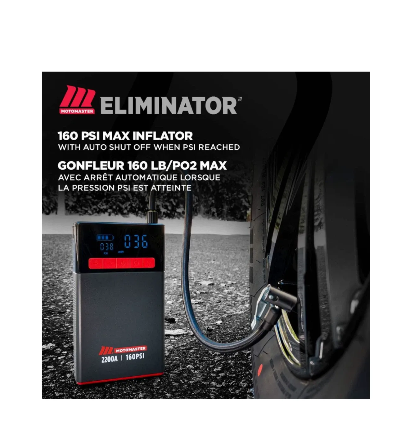 MotoMaster Eliminator MB22C Lithium Booster Pack image indicator(4)
