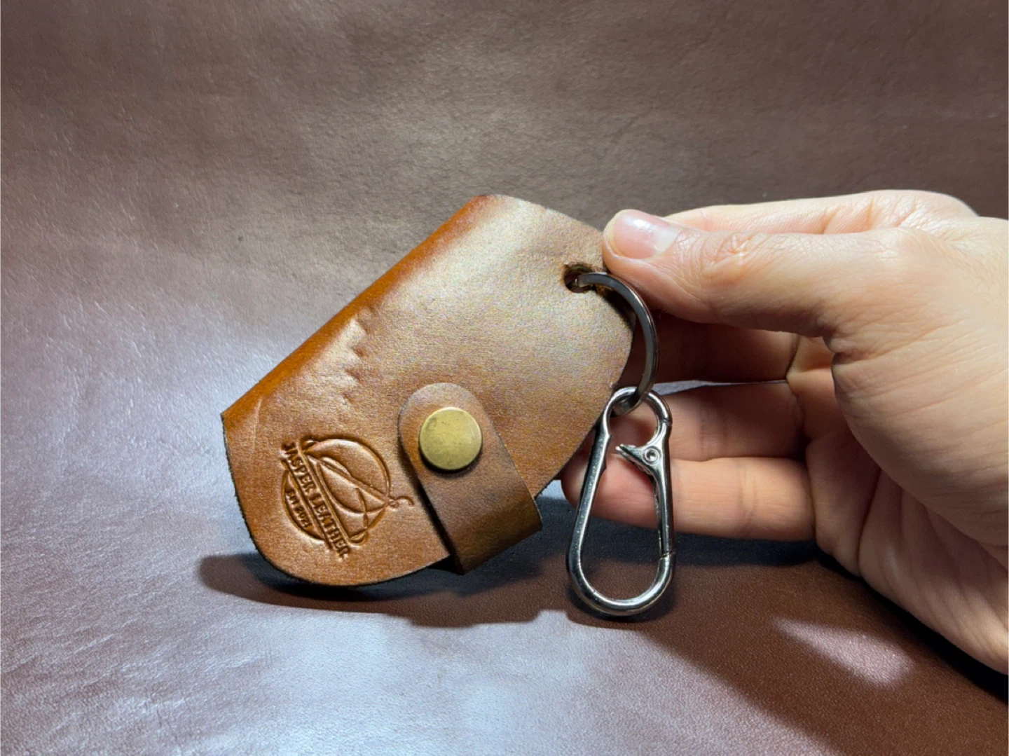 Handmade Leather Key Holder - photo 2