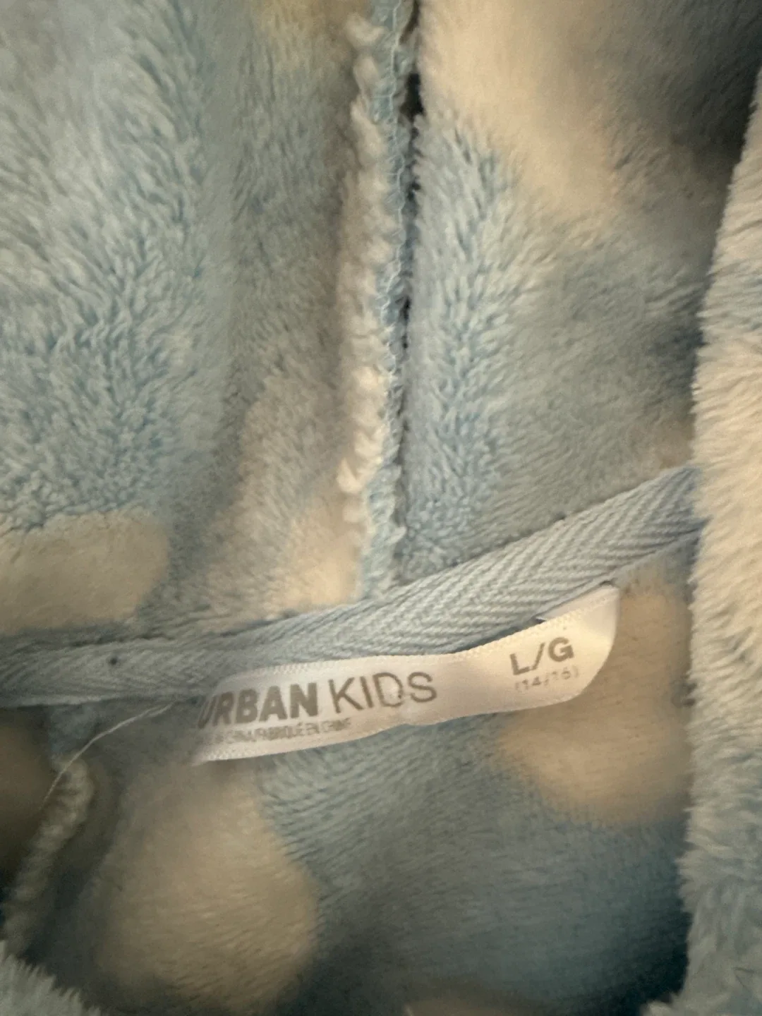 Urban Blue Heart Penguin Hoodie size 14/16 image indicator(2)