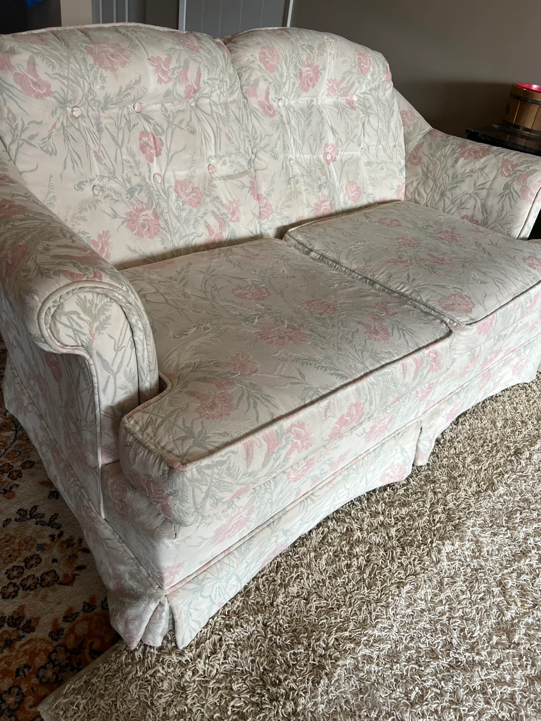 Floral Sofa and Loveseat Set - photo 2