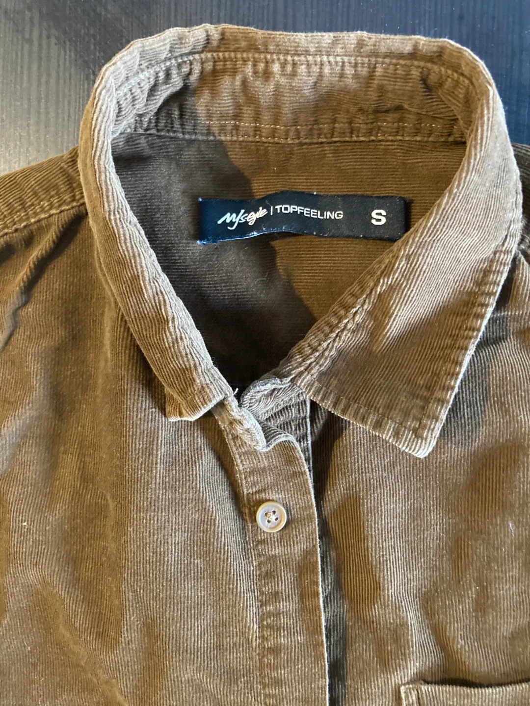 MJStyle Topfeeling Corduroy Shirt - Size Small image indicator(2)