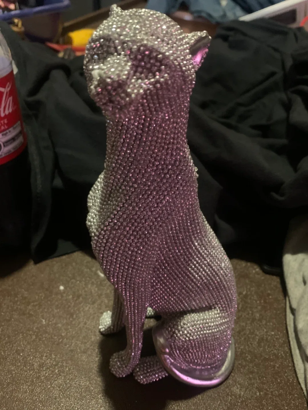 Decorative Jeweled Panther Statue