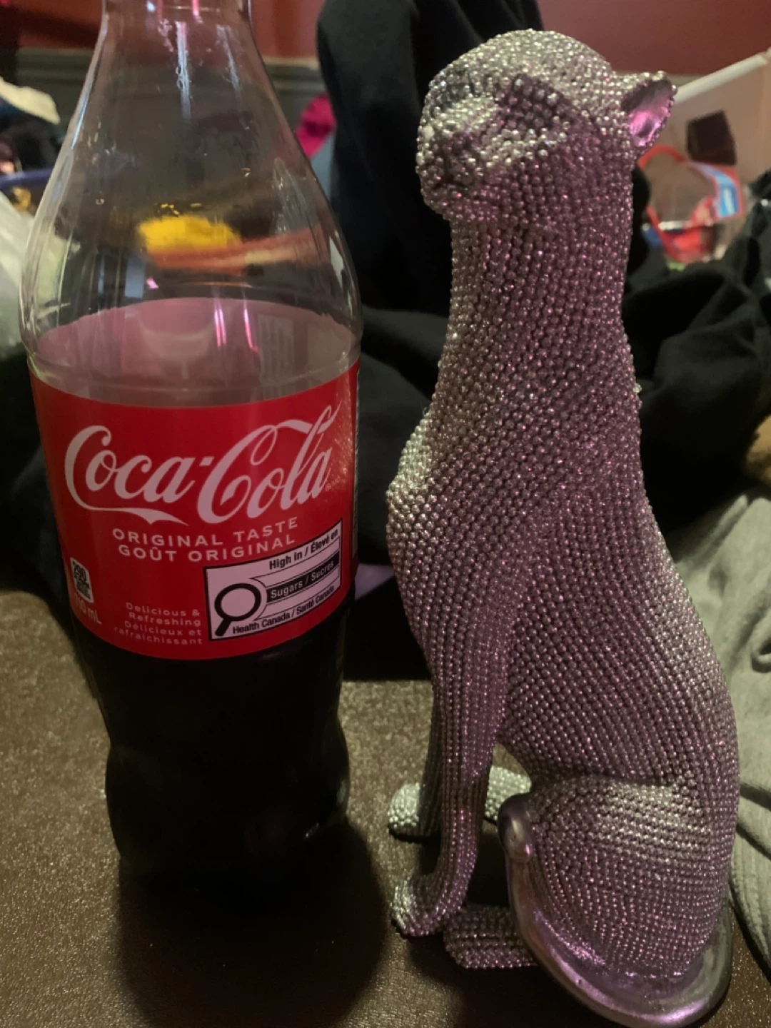Decorative Jeweled Panther Statue - photo 2