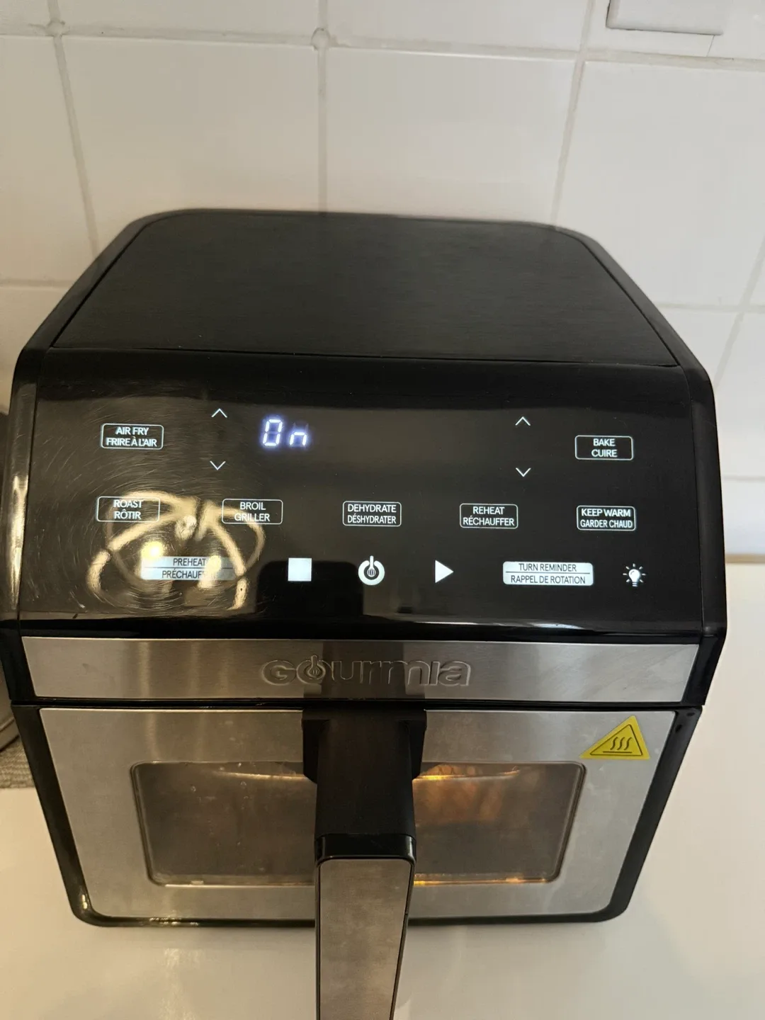 Gourmia Air Fryer image indicator(2)