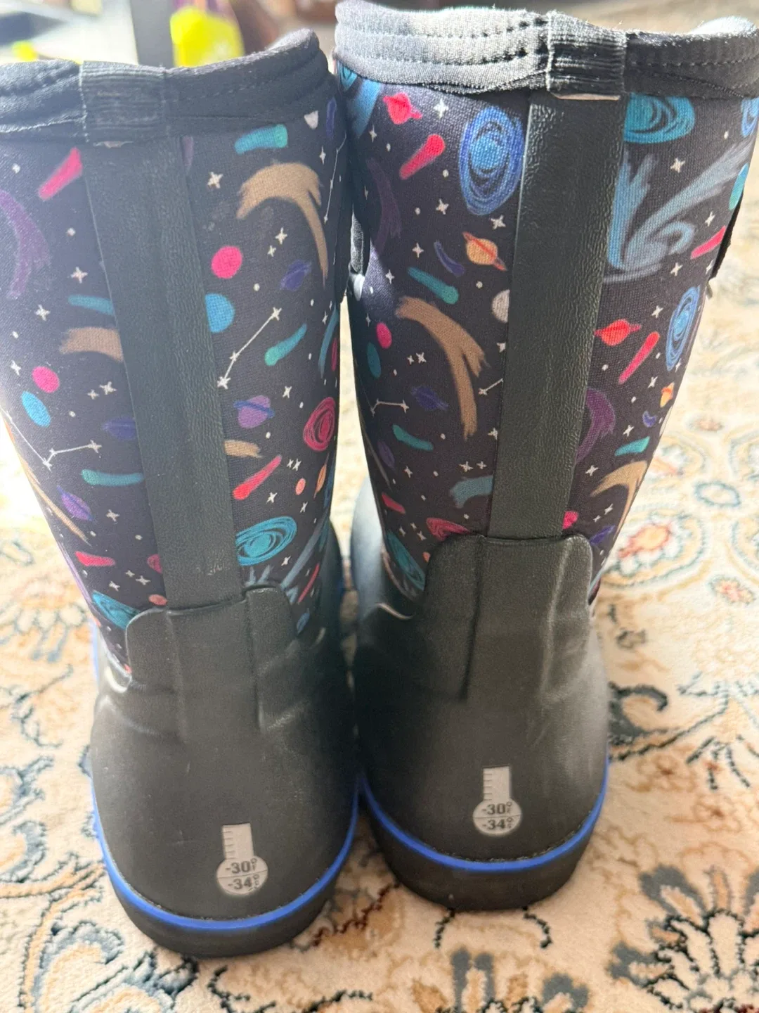 Bogs Kids' Classic Space Waterproof Boots Youth 4 image indicator(2)