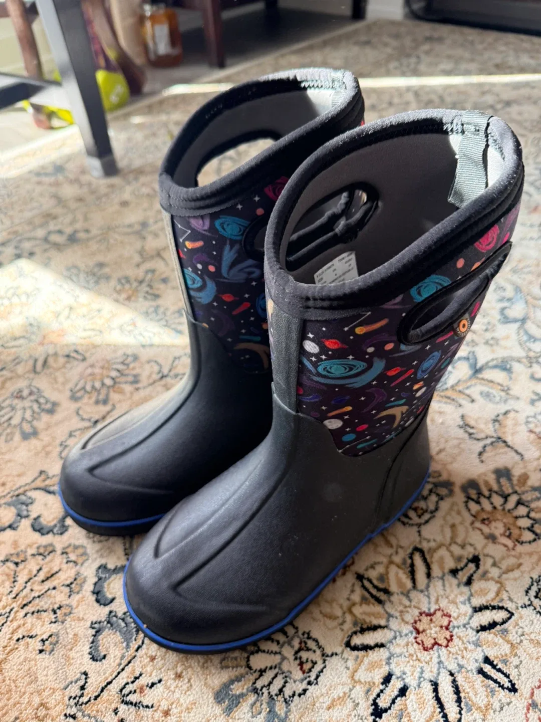 Bogs Kids' Classic Space Waterproof Boots Youth 4 thumbnail