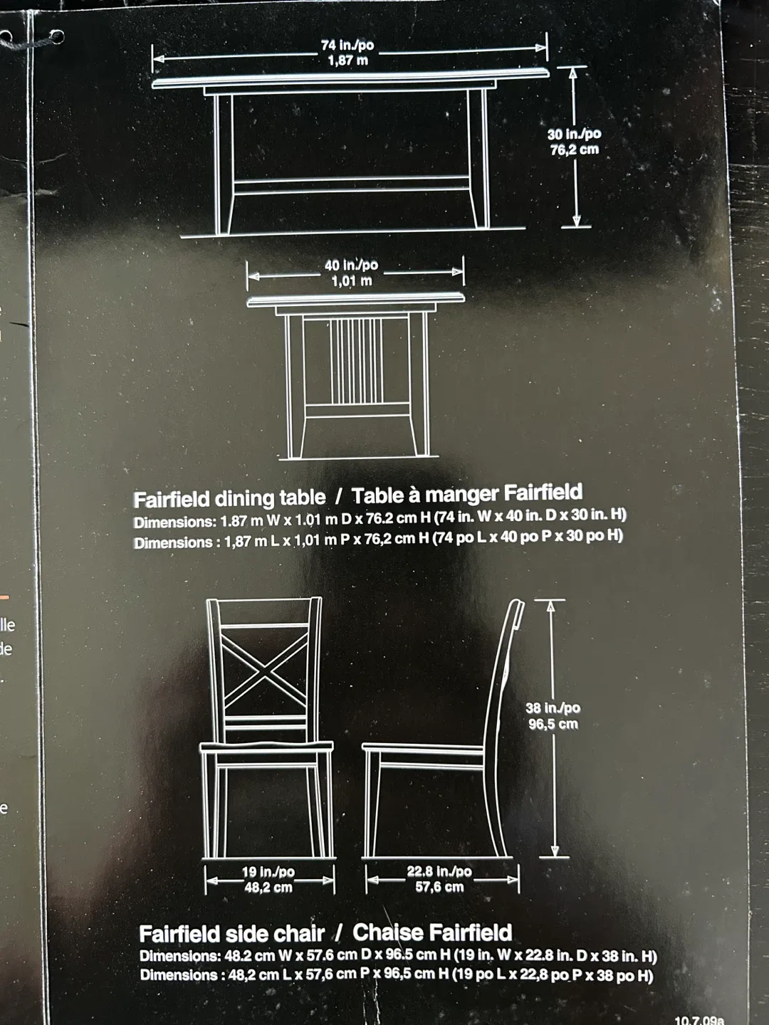 Fairfield 7-Piece Dining Set image indicator(5)