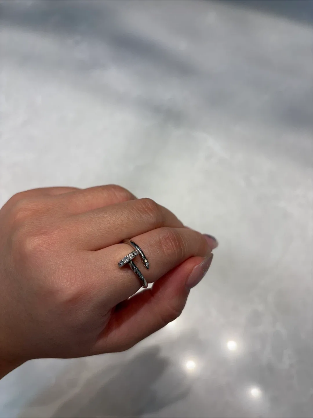 Silver Ring JUSTE UN CLOU thumbnail