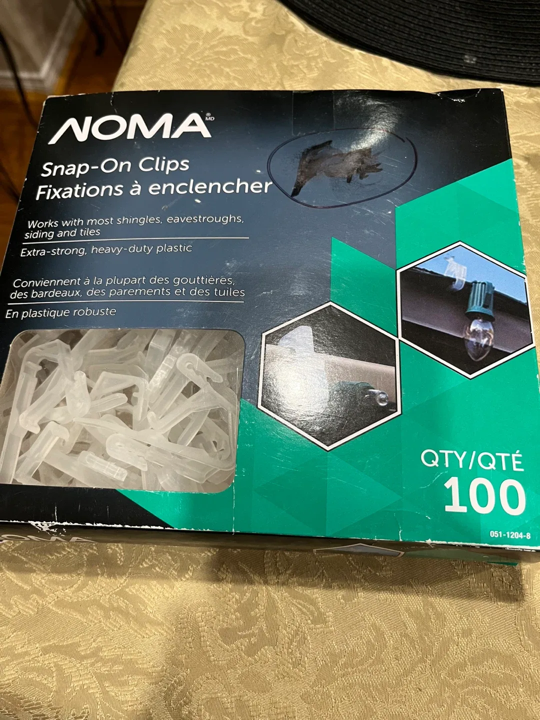 7 1/2' Lighted Winter Tree image indicator(6)