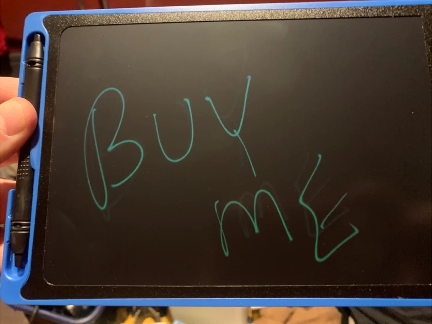Blue LCD Writing Tablet
