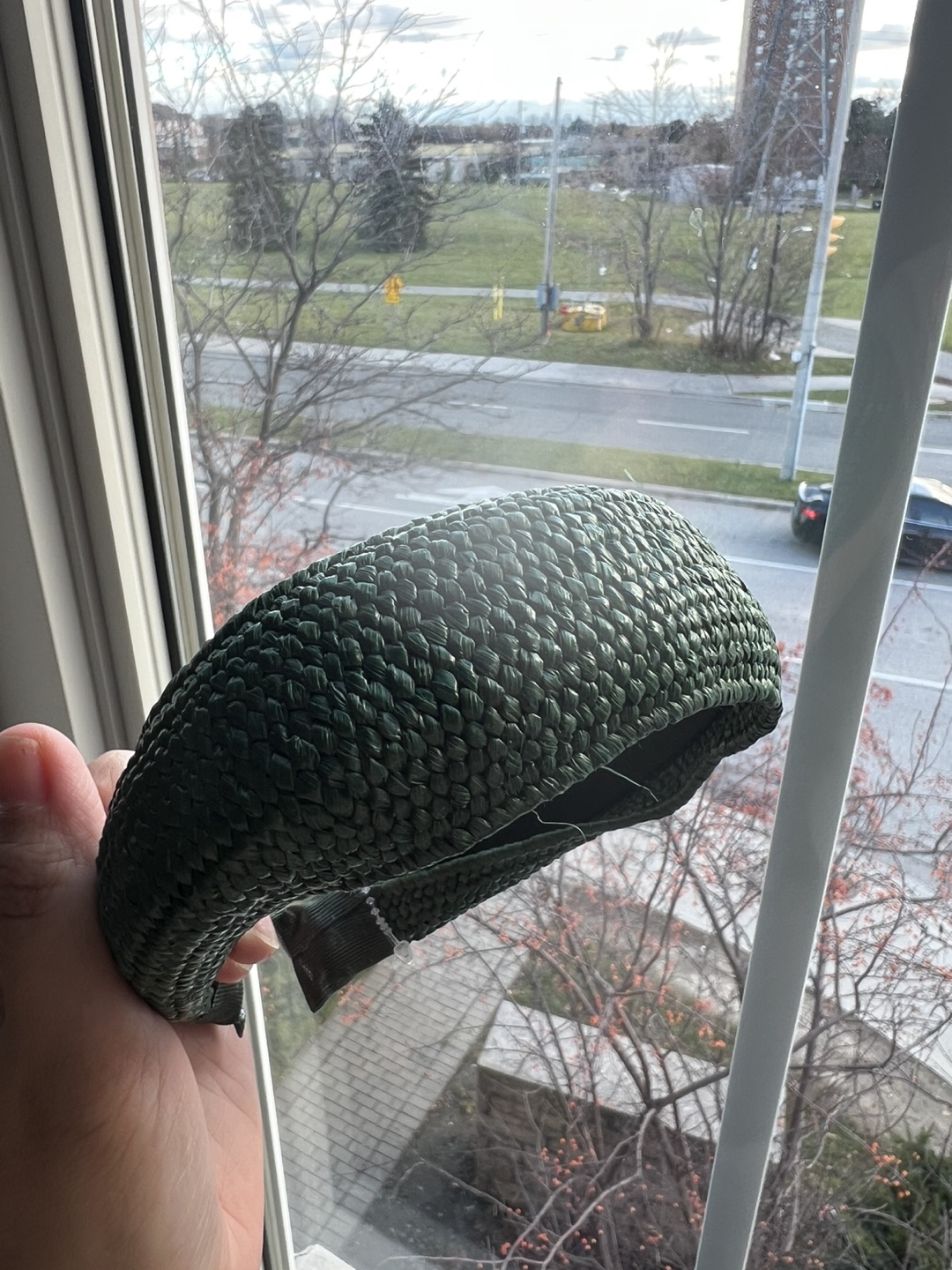 Green Woven Headband