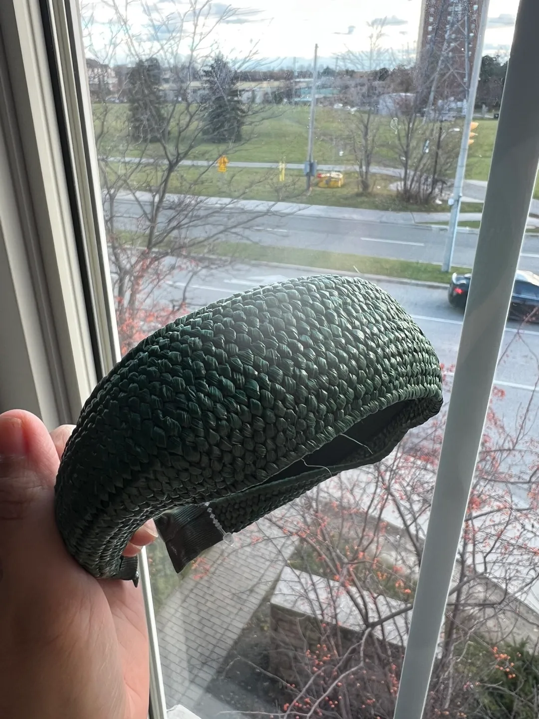 Green Woven Headband