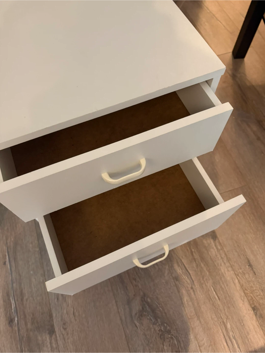 White 3-Drawer Rolling Cabinet - photo 3