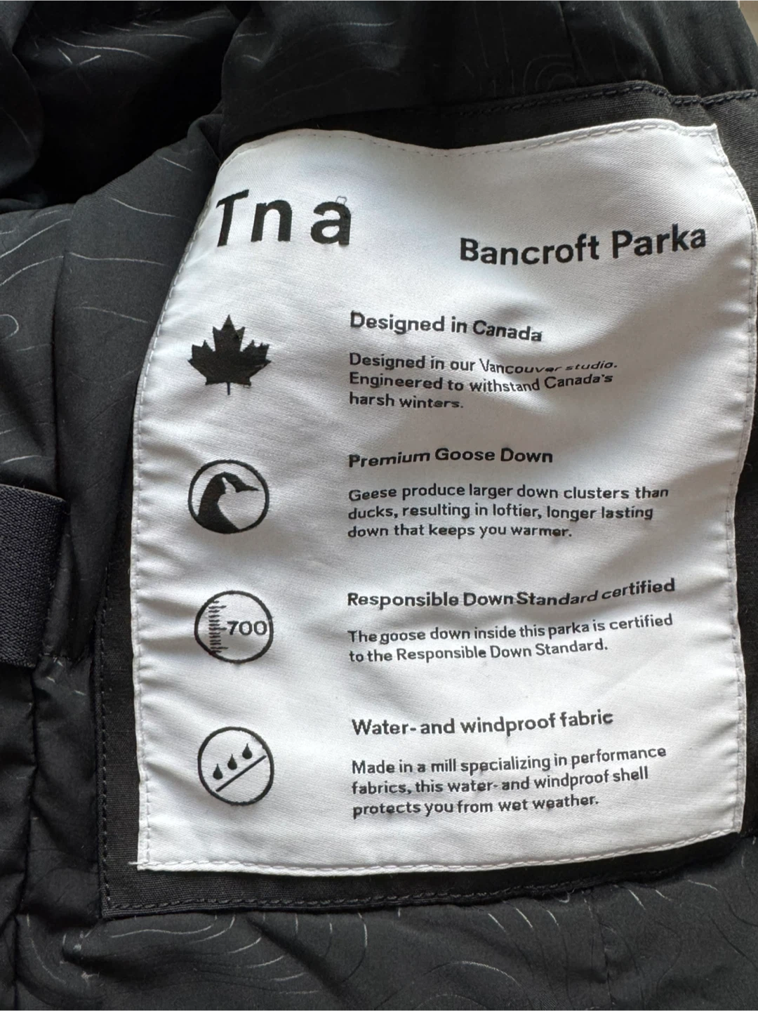 Tna Bancroft Parka - Size Small - photo 4
