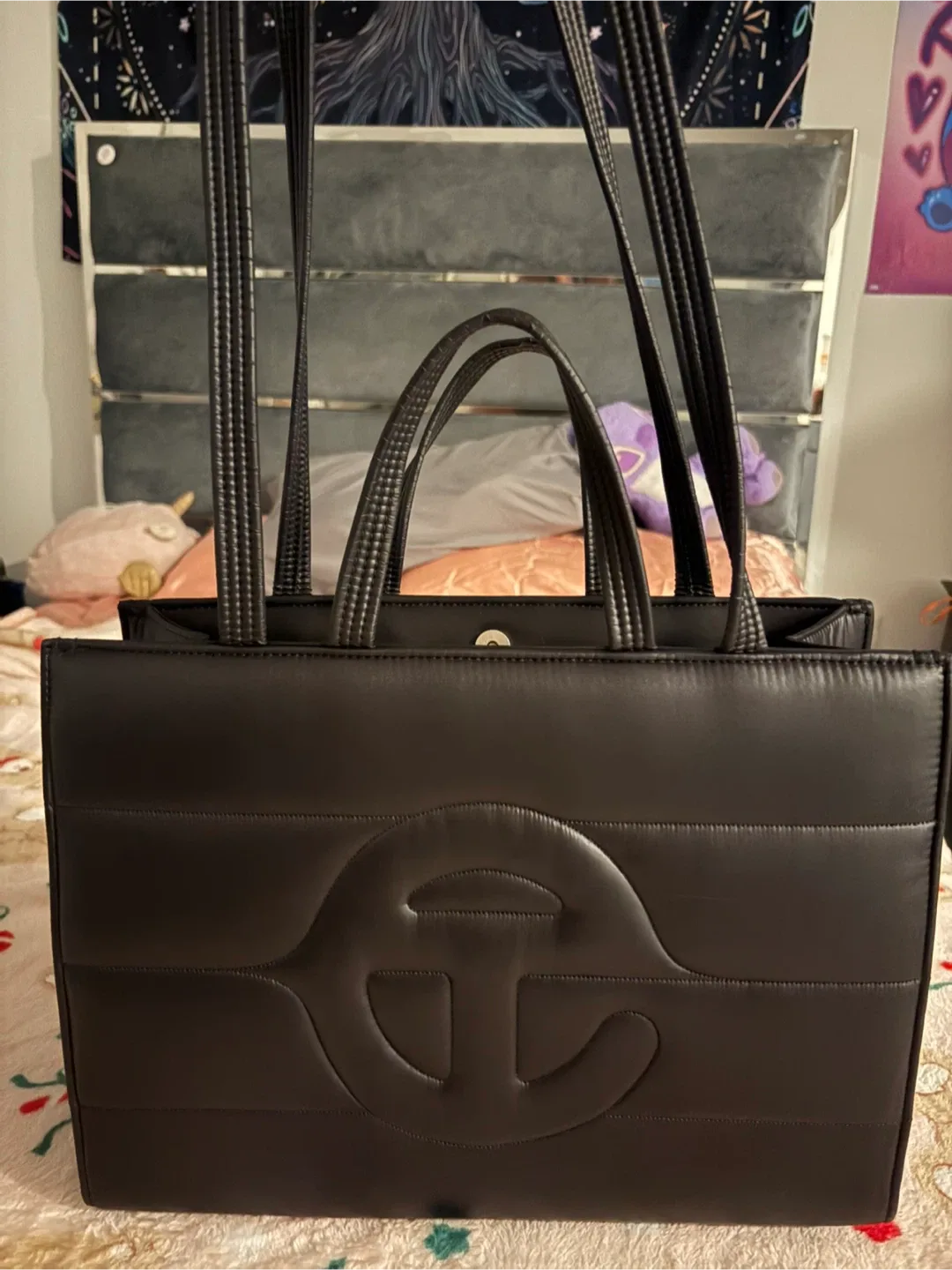 Telfar Black Padded large