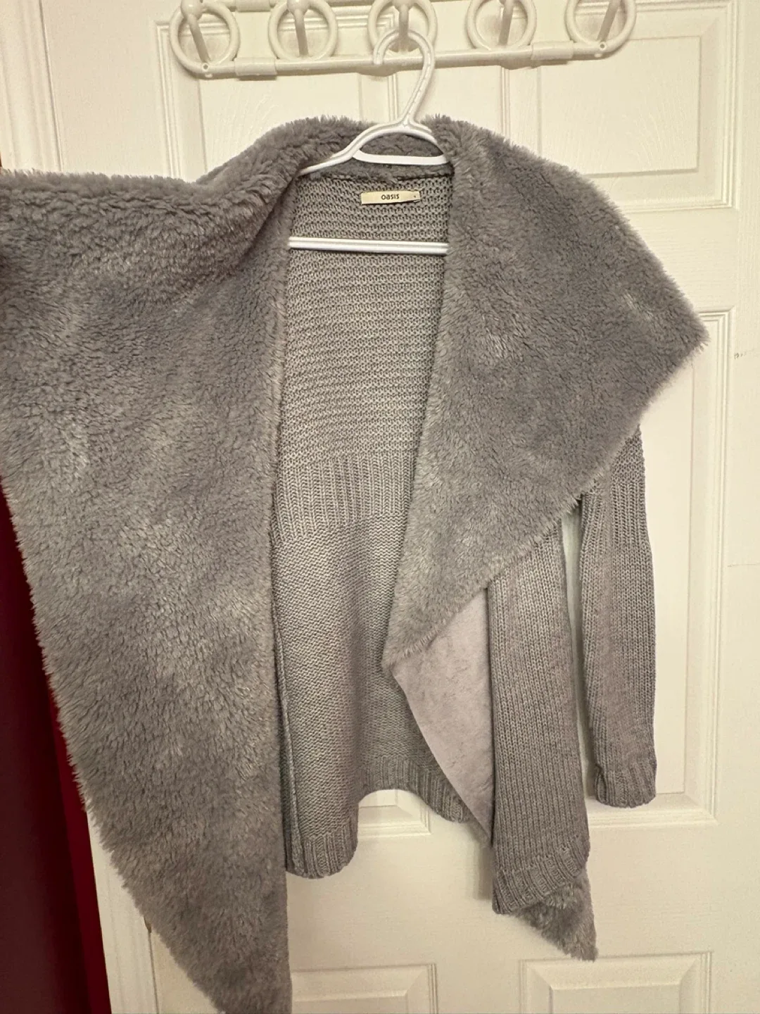 oasis grey/silver cardigan/jacket - S/M image indicator(7)