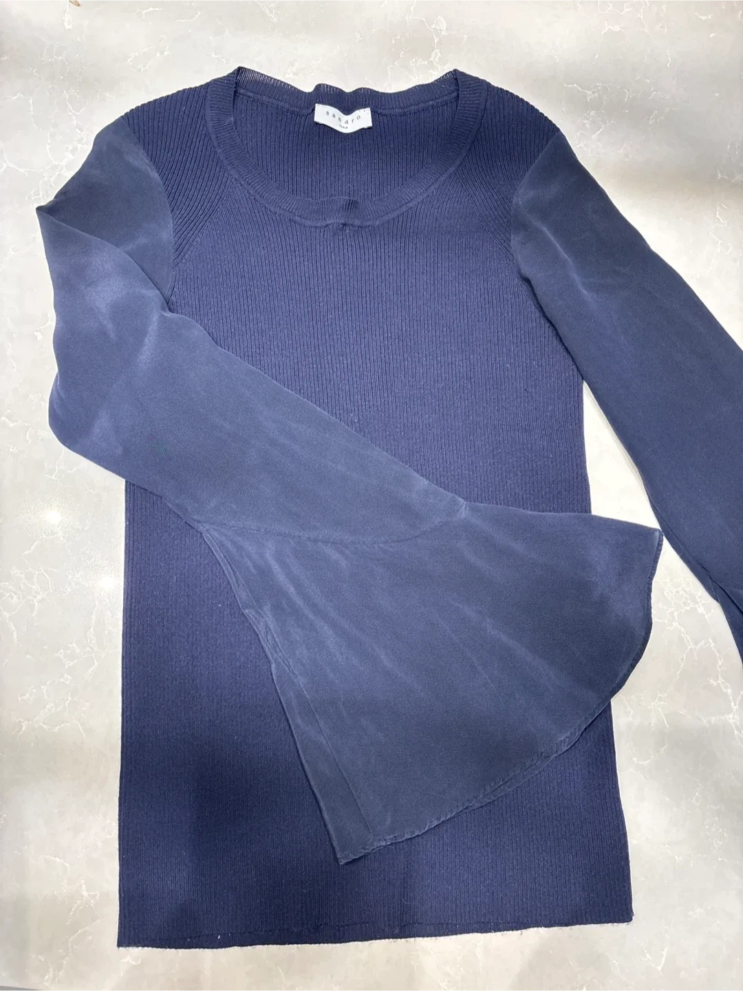 SANDRO Knit Top, Size 2 thumbnail