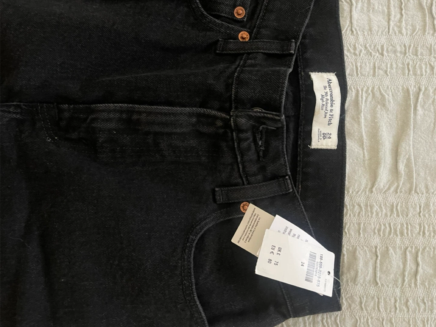 Abercrombie & Fitch High Rise Jeans - Size 24 - photo 3