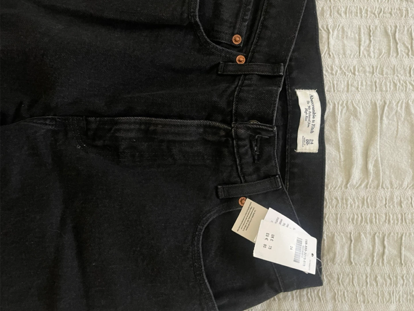 Abercrombie & Fitch High Rise Jeans - Size 24 - photo 2
