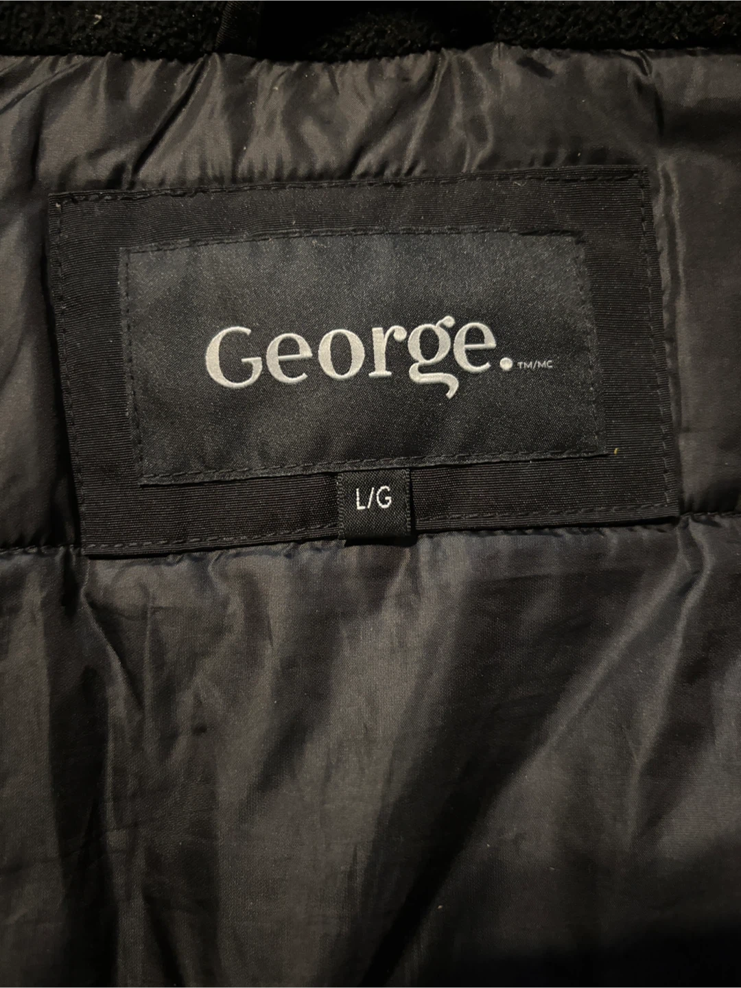 Black and Grey Winter Coat (size L) by George - photo 5