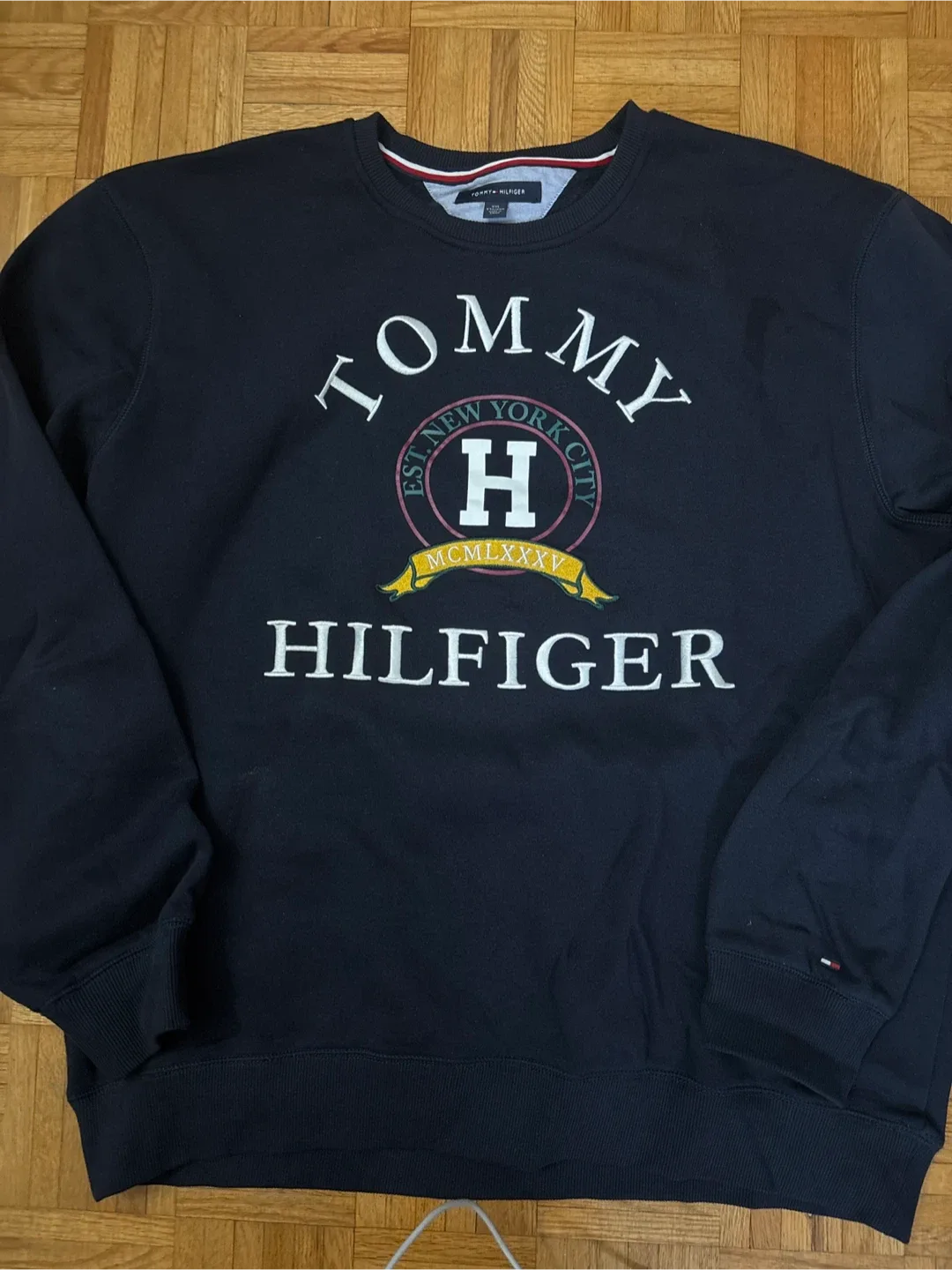 Tommy Hilfiger XXL Navy Blue Sweatshirt