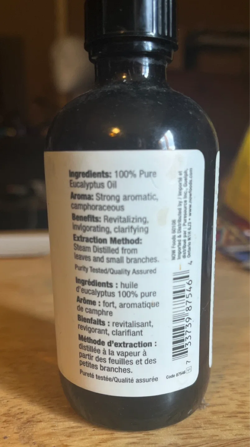 NOW Eucalyptus Essential Oil 118 mL image indicator(2)