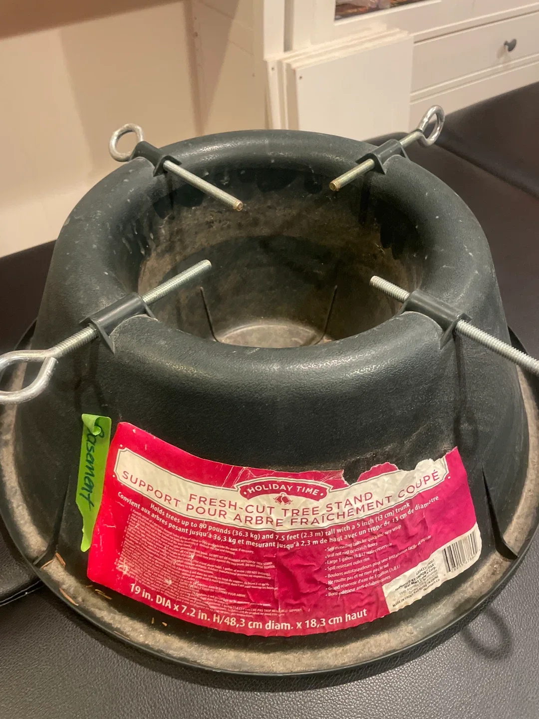 Holiday Time Fresh-Cut Tree Stand