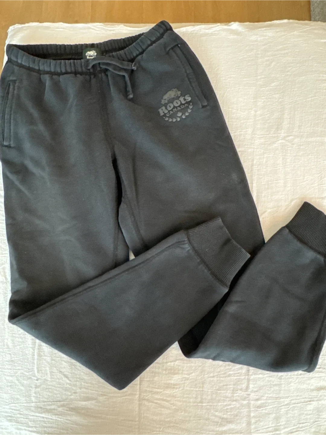 Roots Black Sweatpants Size XS