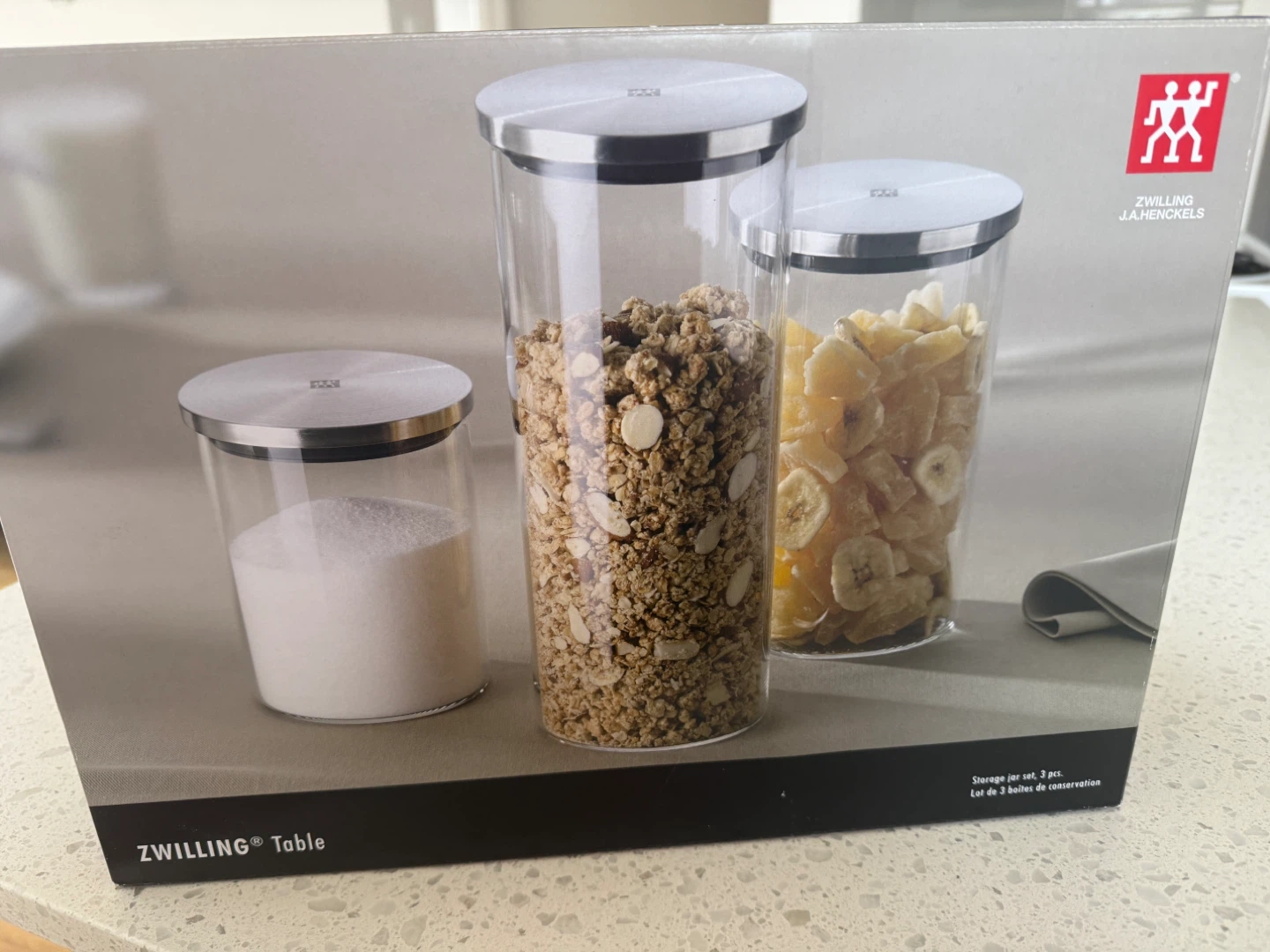 ZWILLING Table Storage Jar Set (3 pcs) - NEW