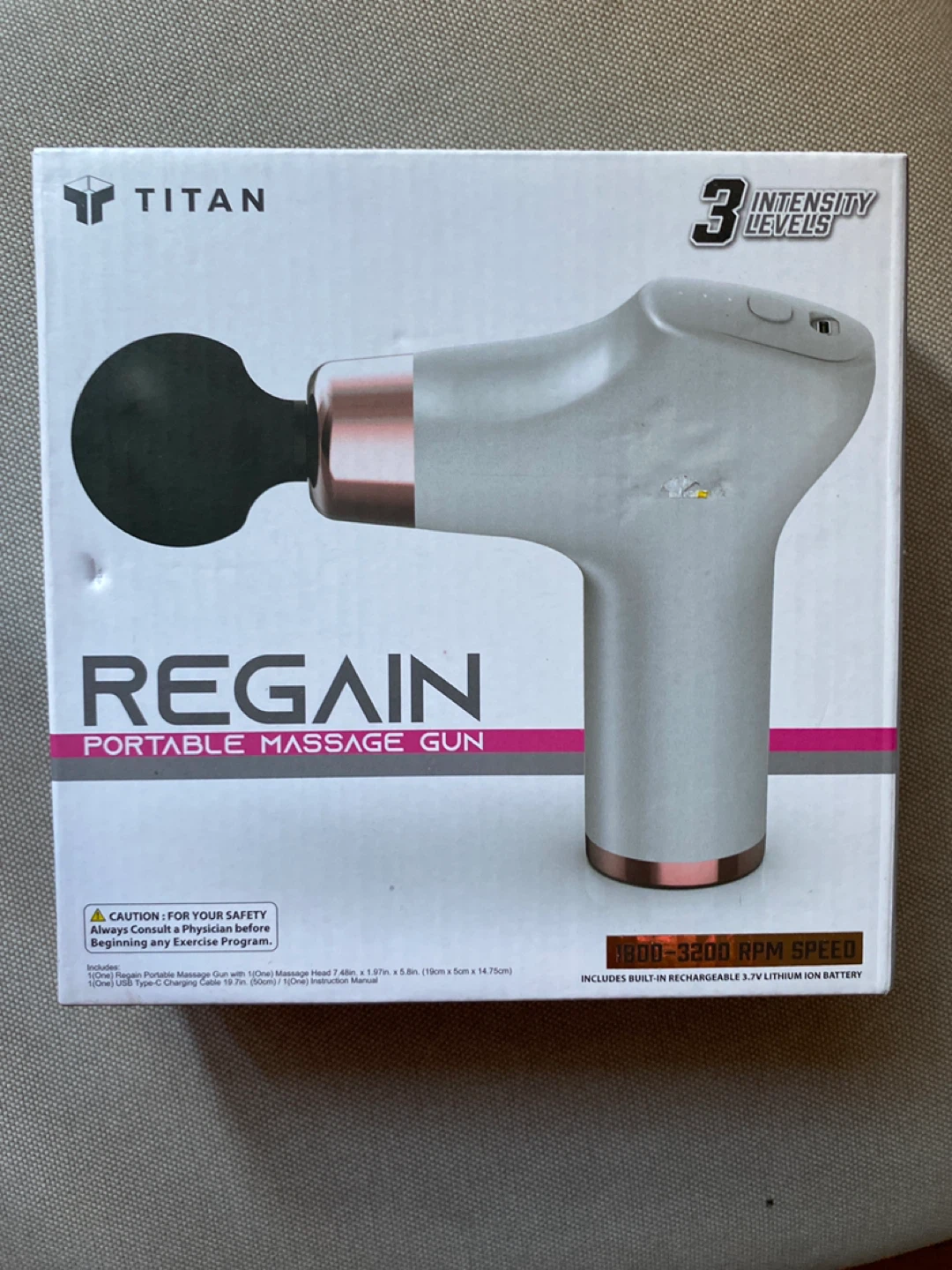 Titan Regain Portable Massage Gun