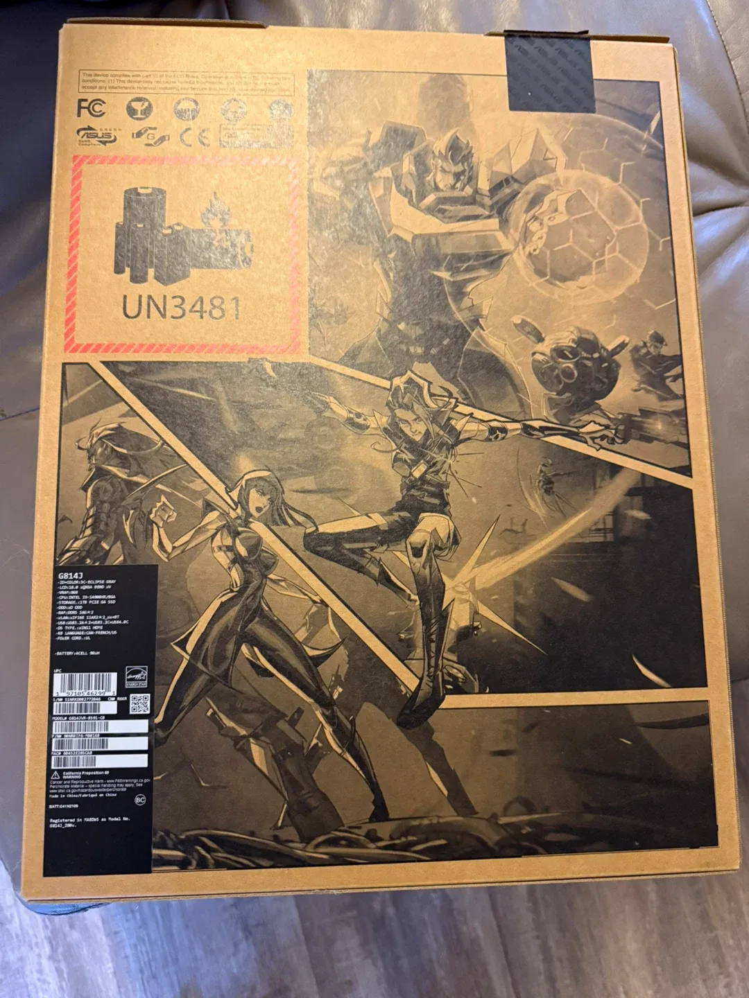 ASUS ROG Strix G814J Eclipse Gray Gaming Laptop image indicator(2)