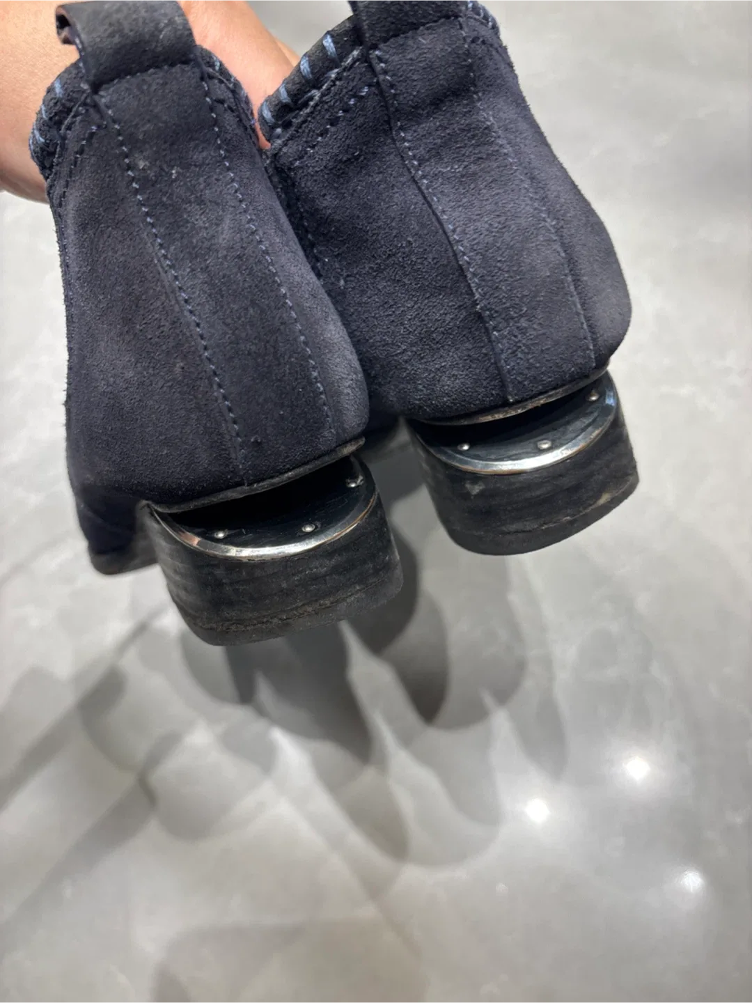 Alexander Wang Suede Ankle Boots size 37 image indicator(2)