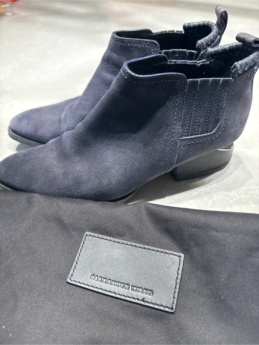 Alexander Wang Suede Ankle Boots size 37