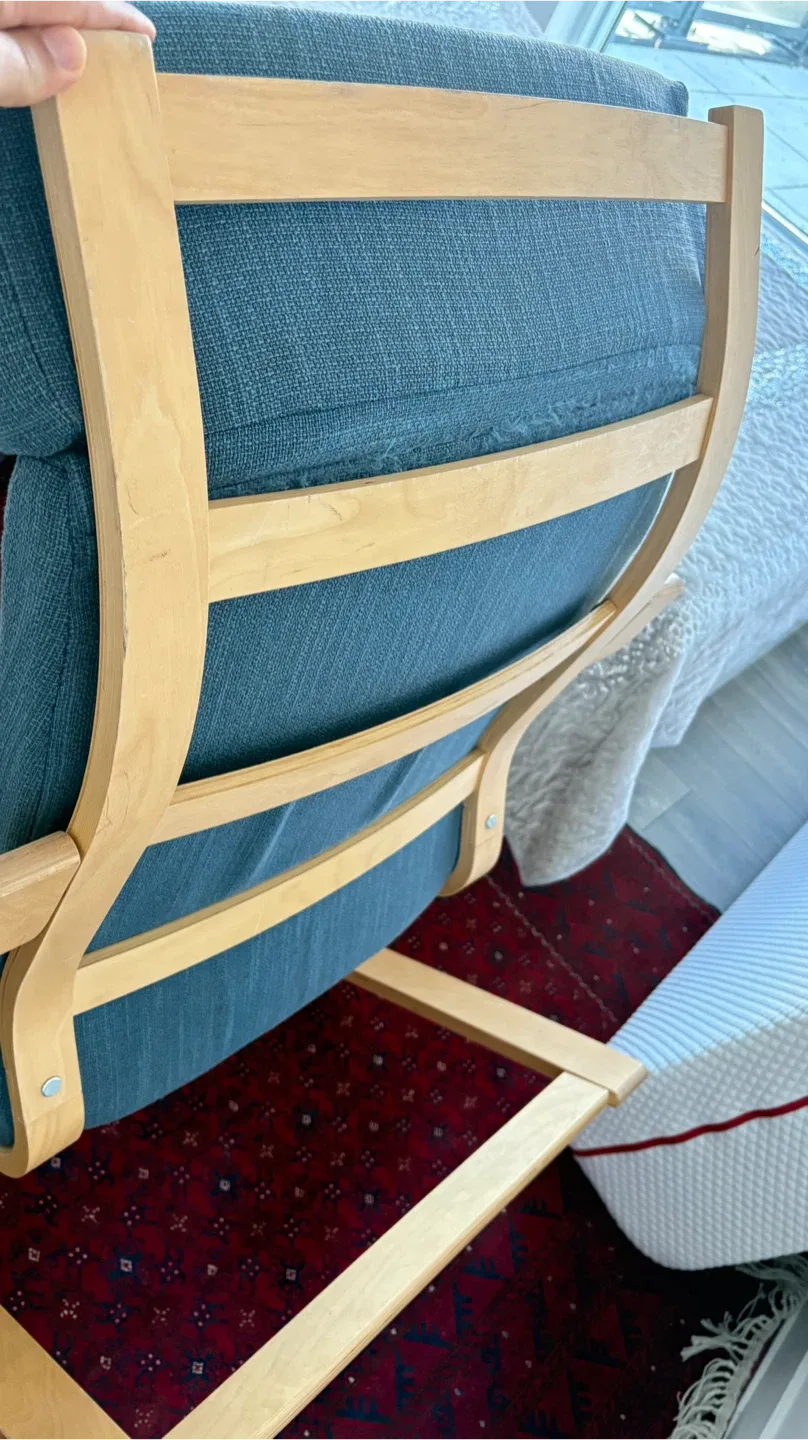 IKEA Poang Chair - Blue image indicator(3)