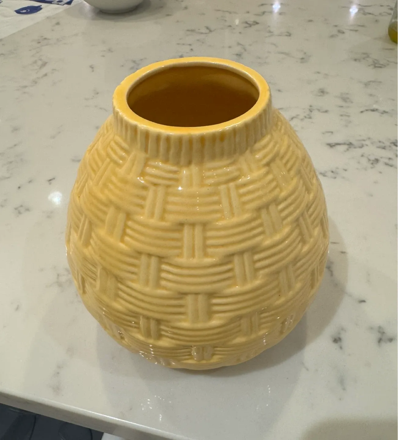 Elegant Expressions Yellow Vase