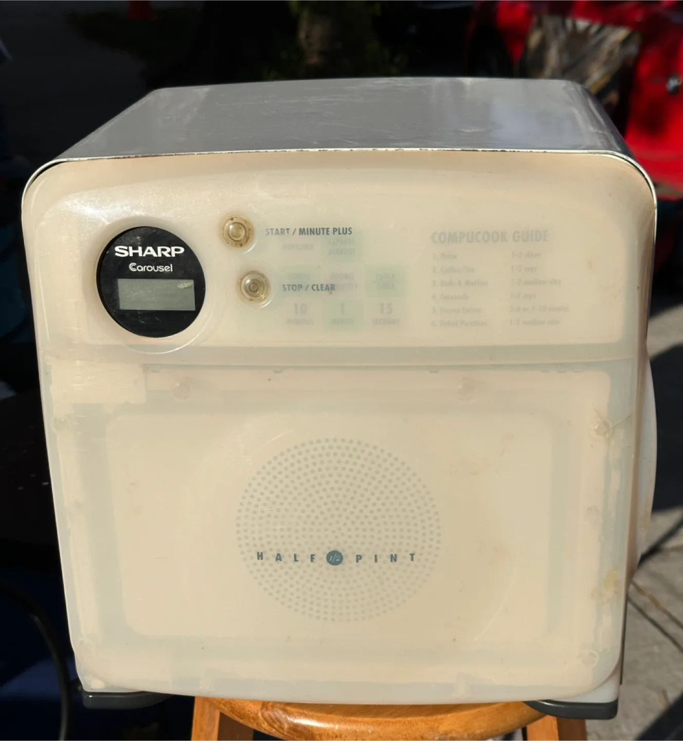 Sharp Carousel Microwave image indicator(3)